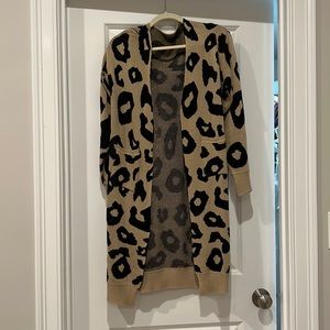 Leopard cardigan